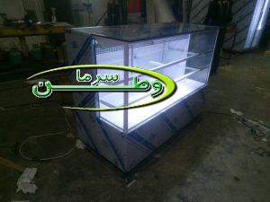 یخچال آکواریومی شیرینی فروشی