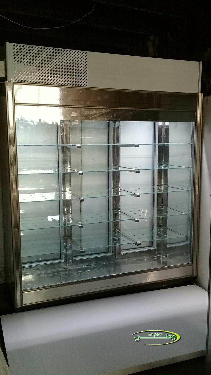 یخچال ایستاده سوپرمارکتی دوطرف نما نوفراست